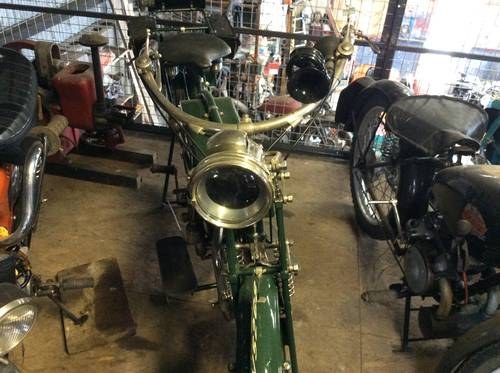 1913 Veteran flat tank motorcycle for sale For Sale