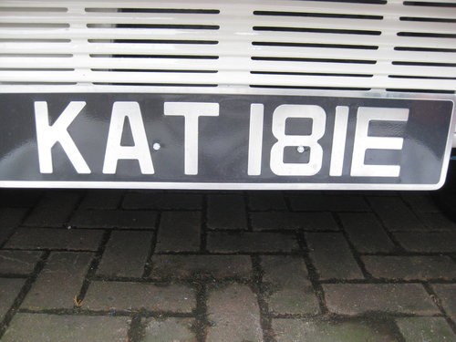 number plate  In vendita