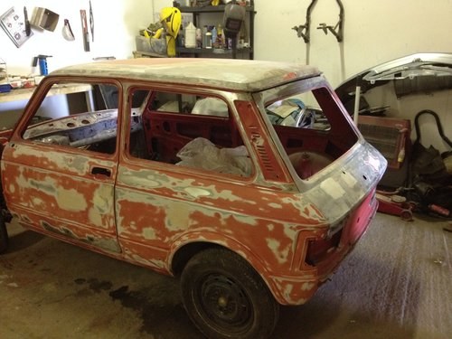 1986 Autobianchi A112 Repaired Shell For Sale