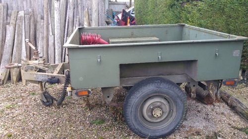 Land Rover military trailer SOLD