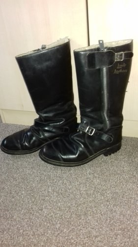 1980 Lewis Leathers Aviakit 204C Vintage Bike Boots For Sale