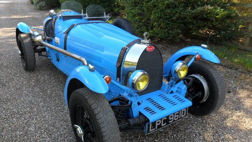 1966 Bugatti Type 35 evocation all aliminum body. For Sale