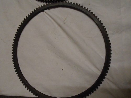Vintage flywheel ring gears 13/10/11 inch In vendita