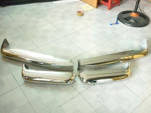 Mercedes benz w113 stainless steel bumper For Sale