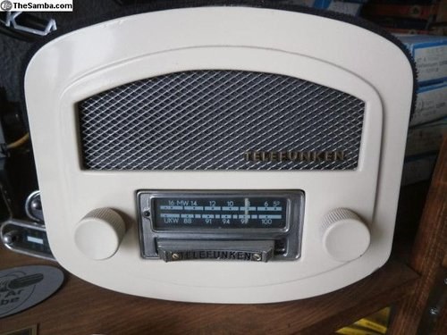 1957 Split- Barndoor telefunken radio For Sale
