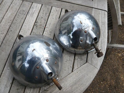 1930 pair of ducellier headlights In vendita