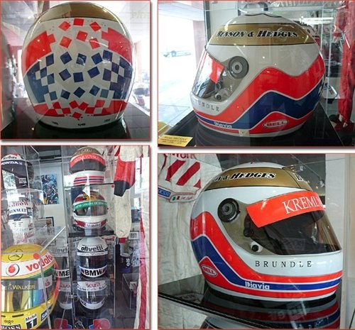 1996 Martin Brundle Commemorative replica Helmet In vendita