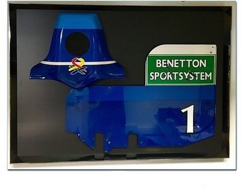1995 Michael Schumacher rear Wing End plate For Sale