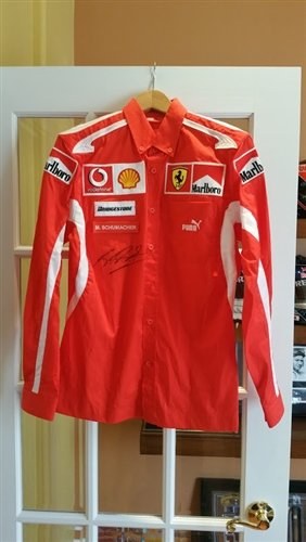 Michael Schumacher Ferrari Marlboro PUMA shirt For Sale
