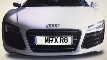 M17 XRB PRIVATE NUMBER PLATE ( MAX )