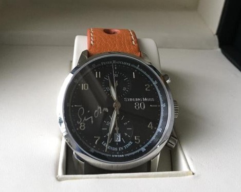 Sir Stirling Moss Watch For Sale