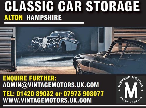 Car Storage - Alton, Hampshire