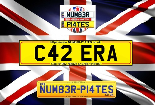 C42 ERA - Private Plate, ideal for PORSCHE 911 En Venta