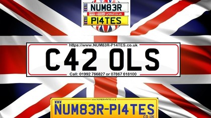 C42 OLS - Private Number Plate
