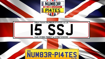 15 SSJ - Dateless Private Number Plate
