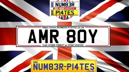 AMR 80Y - Private Plate