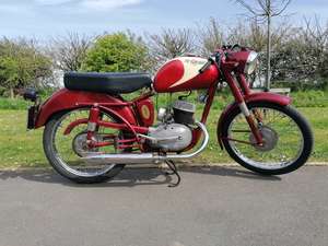 1954 Mival 125cc 2 stroke Italian motorbike For Sale (picture 1 of 9)