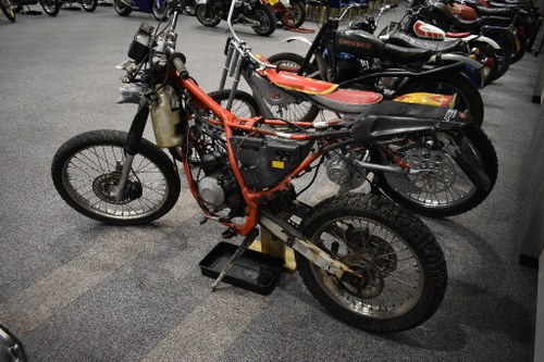 Lot 133-An Aprilla 125cc trail bike rolling chassis-10/08/19 For Sale by Auction