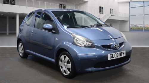2008 A good runaround Toyota Argo in blue just 1 owner from new For Sale