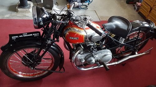 1935 Ariel square 600cc for sale in beautiful condition For Sale
