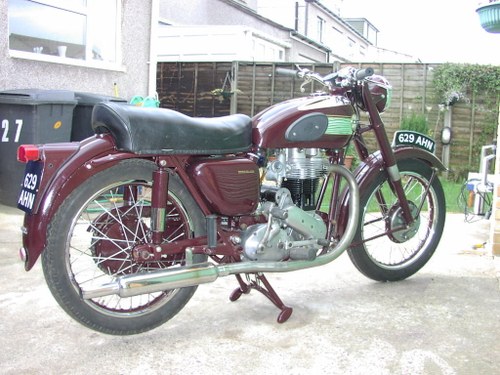 Lot 122 - A 1956 Ariel VH 500 Red Hunter - 10/08/2019 For Sale by Auction