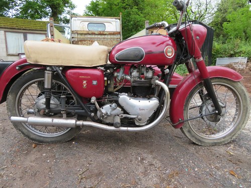 1957 ARIEL HUNTMASTER OUTFIT EASY PROJECT For Sale