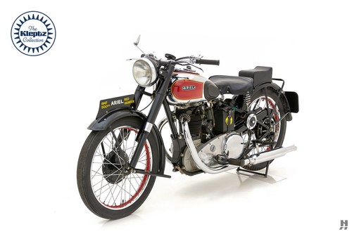 1947 ARIEL VH RED HUNTER MOTORCYCLE For Sale