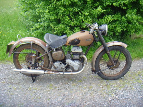 1952 Ariel VB600 side valve project. For Sale