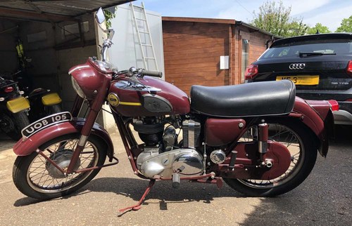 1956 Ariel NH 350cc Red Hunter motorcycle (lot 1488) For Sale by Auction