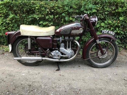 1955 Ariel NH 350 Red Hunter classic For Sale