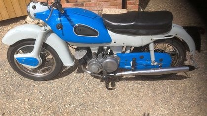 1966 Ariel Arrow 200cc two stroke twin with lots of history