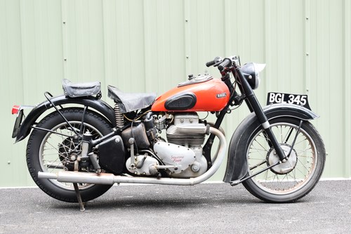 1950 Ariel 4G MK1 Square four motorcycle For Sale by Auction