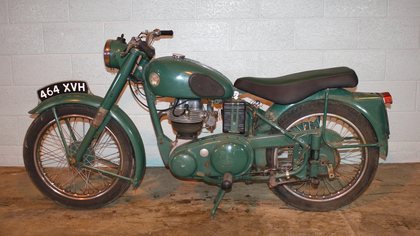 A circa 1952 Ariel LH Colt 250cc motorcycle