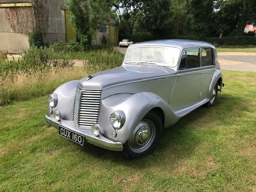 1951 Beautiful silver Whitley For Sale