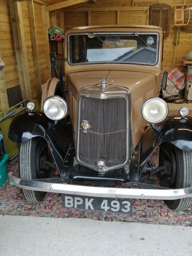 1934 Armstrong Siddeley 12  SOLD. SOLD