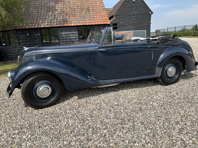 1953 Armstrong Siddeley Hurricane Convertible.