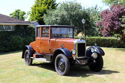 1926 Armstrong Siddeley 14hp Chiltern Coupe For Sale by Auction