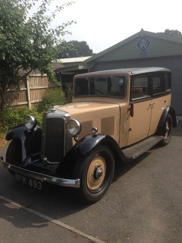 1934 Armstrong Siddeley Deluxe SOLD