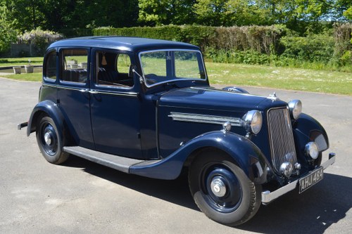 1938 Armstrong Siddeley 14/6 for Auction Friday 12th July For Sale by Auction
