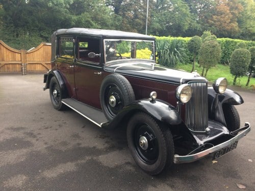 1935 Armstrong-Siddeley Salmons Tickford SOLD