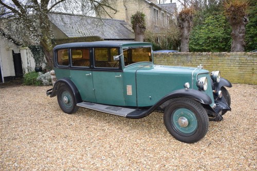 1932 Armstrong Siddeley 20 HP For Sale by Auction