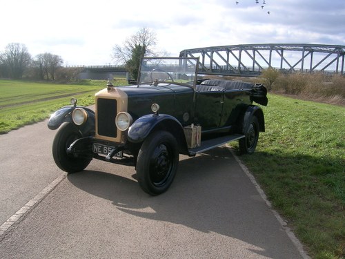 1926 Armstrong Siddeley 14 HP Cotswold Open Top Tourer For Sale