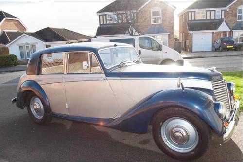 1952 Armstrong Siddeley Whitley 18HP Saloon 4 Door For Sale by Auction