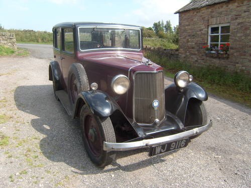 1934 ARMSTRONG SIDDELEY 12/ 6  DE LUXE SALOON For Sale