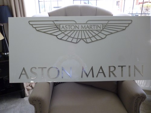 Aston Martin Sign. For Sale