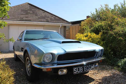 1973 Cambridge Blue Aston Martin DBS V8 For Sale