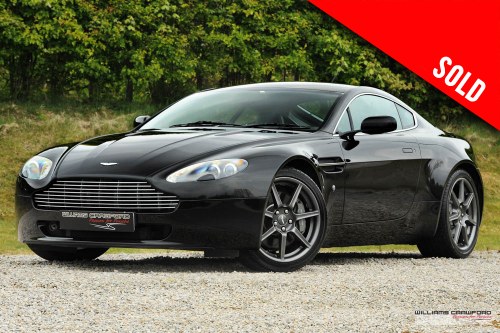 2006 Aston Martin Vantage V8 manual SOLD