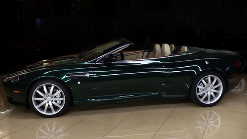 2006 Aston Martin DB9 - Convertible Go Green(~)Tan $49.9k For Sale
