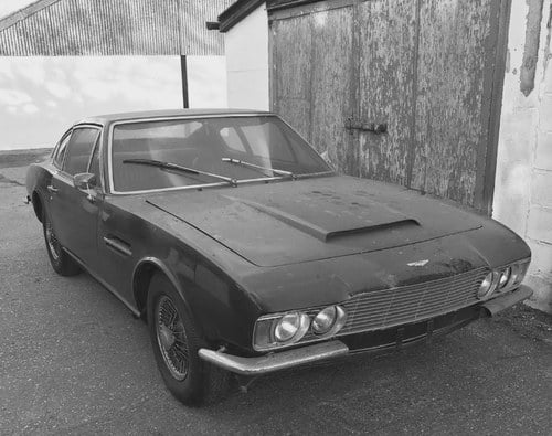 1969 Aston Martin DBS/6 Cylinder RHD Aegean Blue Project Car For Sale