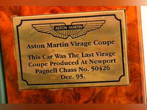 1995 Aston Martin Virage, the Last One made! For Sale (picture 6 of 12)